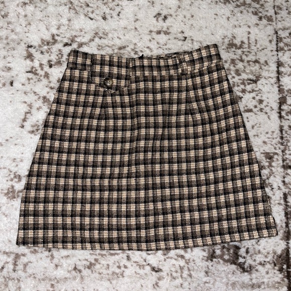 J.ING Dresses & Skirts - Plaid Mini Skirt